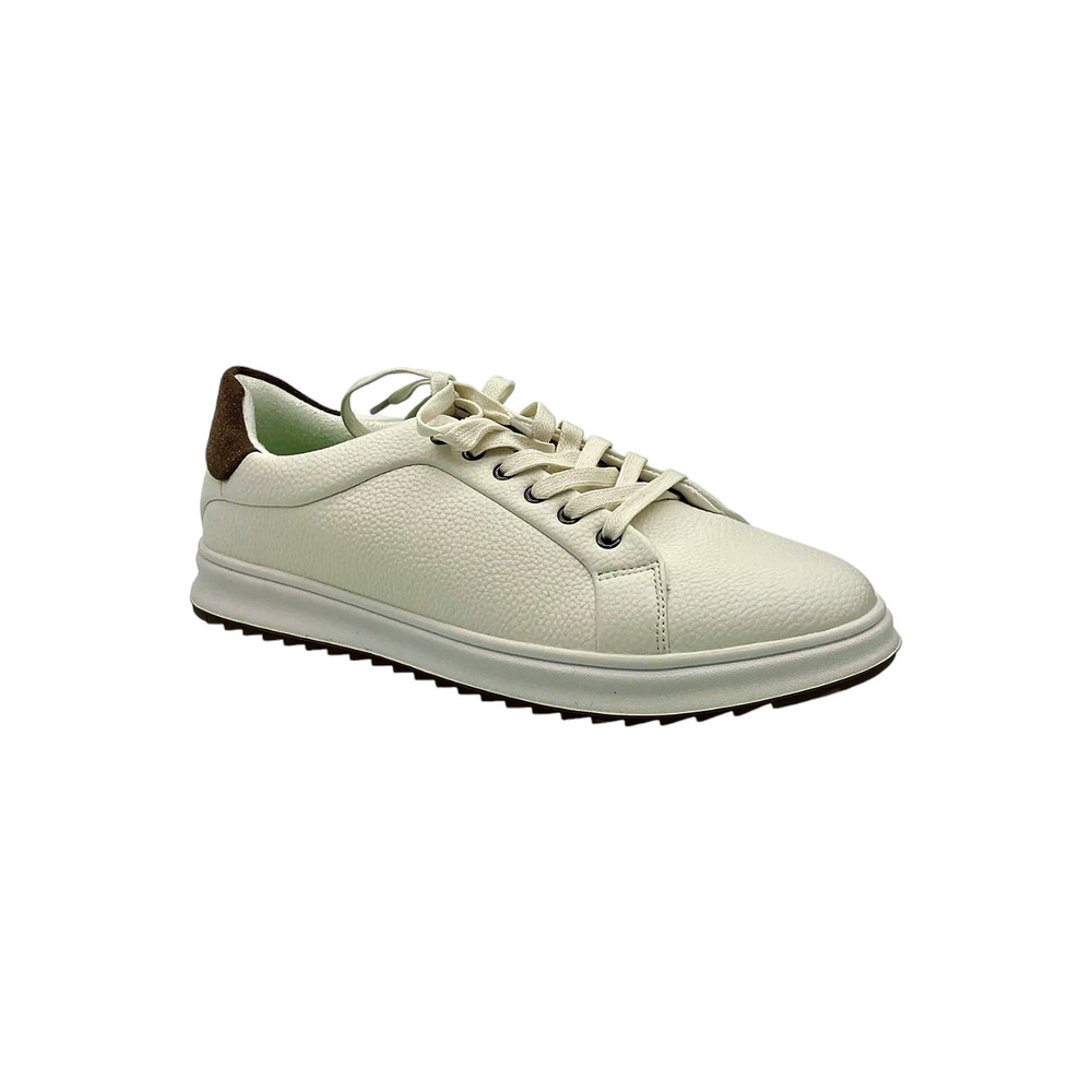 Vance Co. Men's Shoes Robby Casual Sneaker White - Medium